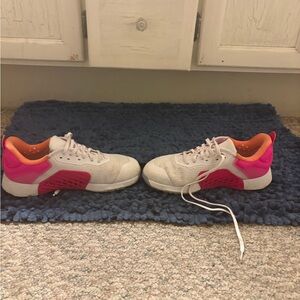 Reebok Pink and Orange Athletic Shoes